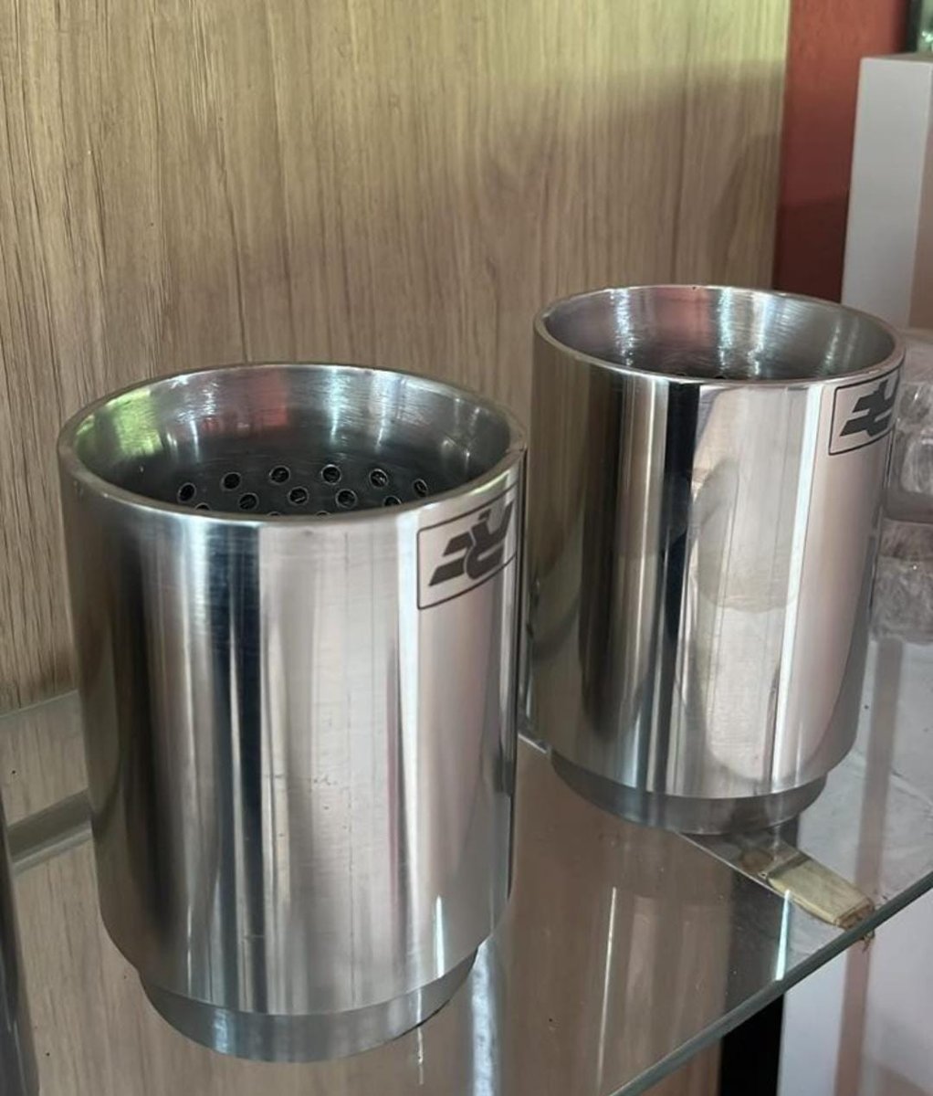 Ponteira Esportiva RF Inox 304 com Interno Perfurado